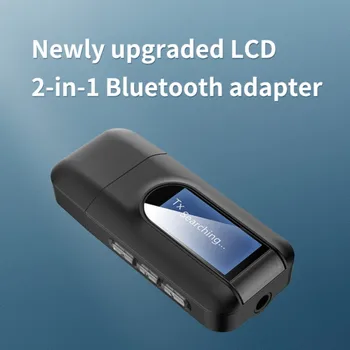 

For Car TV PC T11 USB Dongle Bluetooth 5.0 Audio Receiver Transmitter With LCD Display Mini 3.5mm Jack AUX USB Wireless Adapter