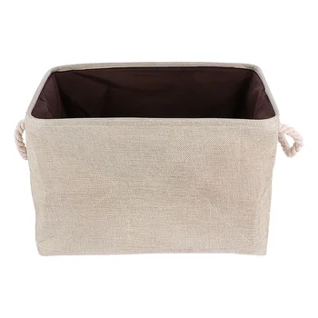 

1 Pc Home Foldable Storage Container Linen Sundries Laundry Storage Basket