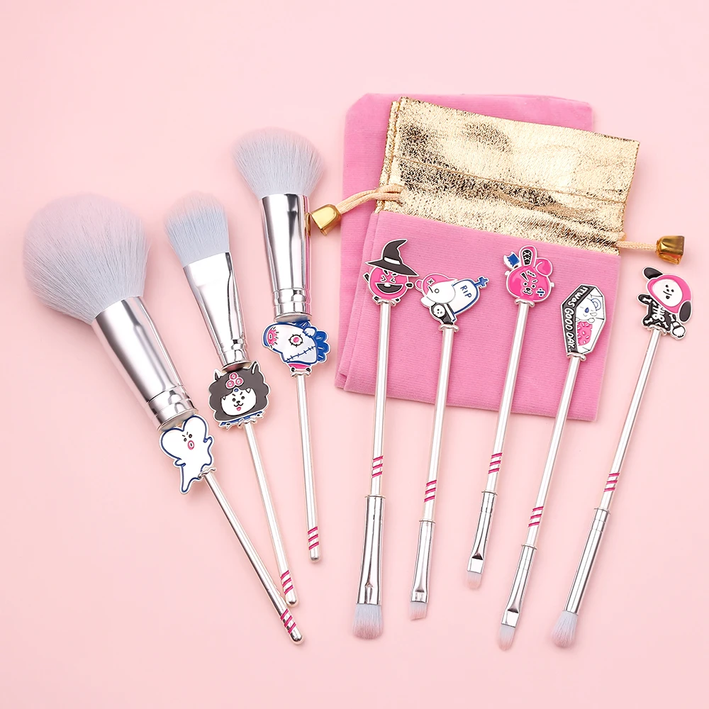 

Halloween Cartoon Makeup Brushes Set For Foundation Powder Blush Eyeshadow Concealer Lip Eye Make Up Brush Cosmetics Beauty Tool