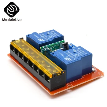 

2 Channel Relay Switch Board 30A High and Low Level Trigger Control Relay Module with Isolation DC5V/AC100-250V Optional