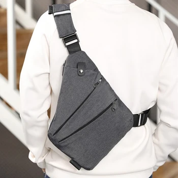 

Men Crossbody Bags Shoulder Backpack Waterproof Waist Men Cigarette Case Phone Travel Wallets Belt Solid Color Packs Anti-theft