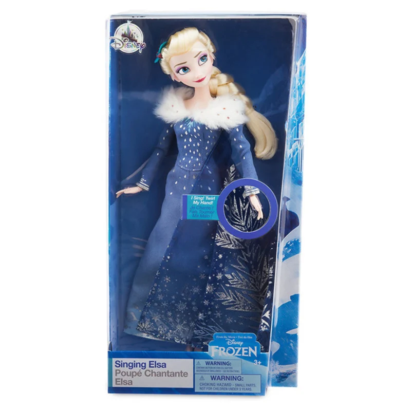 Дисней аниме Холодное сердце игрушки принцесса Анна Эльза Принцесса Кукла ПВХ фигурка Модель Куклы детская коллекция игрушек