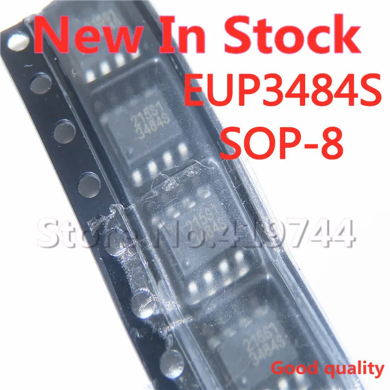 

5 шт./лот EUP3484DIR1 EUP3484A EUP3484 P3484A лапками углублением SOP-8 микросхема в наличии