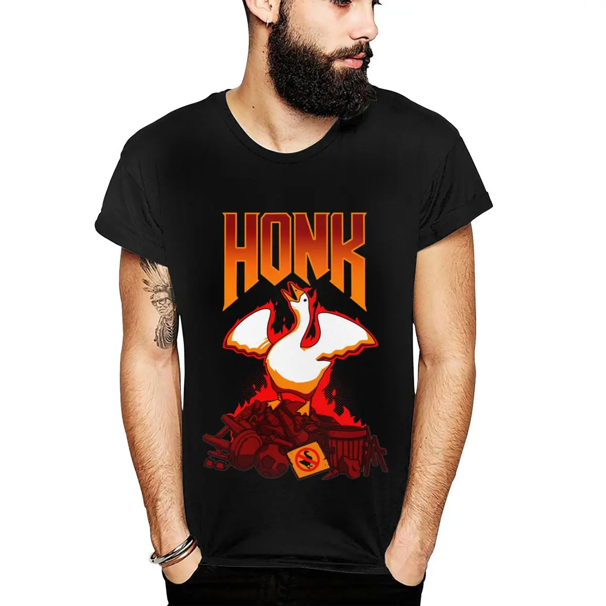 HONK футболка премиум-класса без названия гусиная игра новинка 2020 с новым дизайном