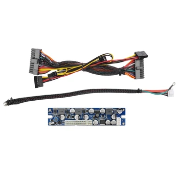 

Dc Atx Peak Psu 19V 200W Pico Atx Switch Mining Psu 24Pin Mini Itx Dc To Atx Pc Power Supply for Ssd Mini Pc Computer