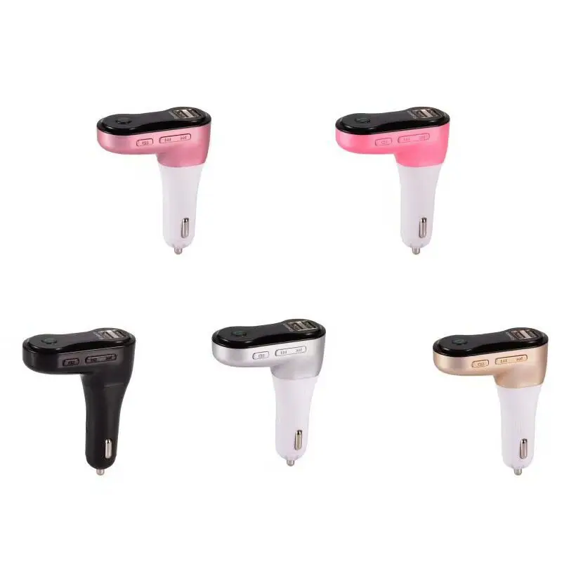 5 в Hands Free беспроводной Bluetooth fm-передатчик+ AUX модулятор Автомобильный комплект MP3-плеер с двойным USB Автомобильное зарядное устройство TF SD автомобильные аксессуары