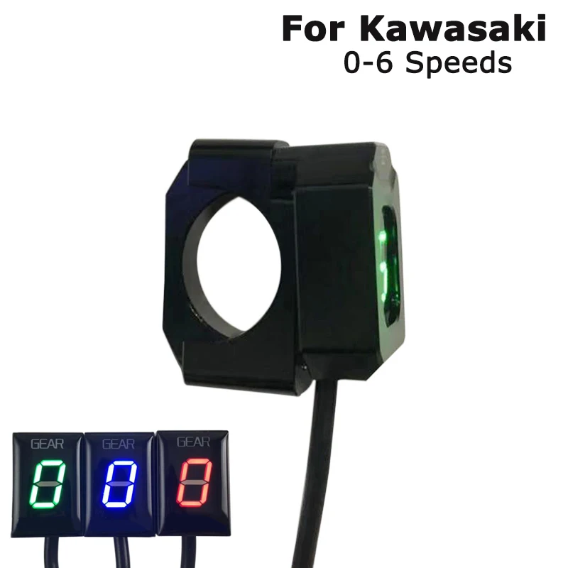 

LED Speed Gear Display Indicator with Holder for Kawasaki Ninja 650 Z1000 ER4N