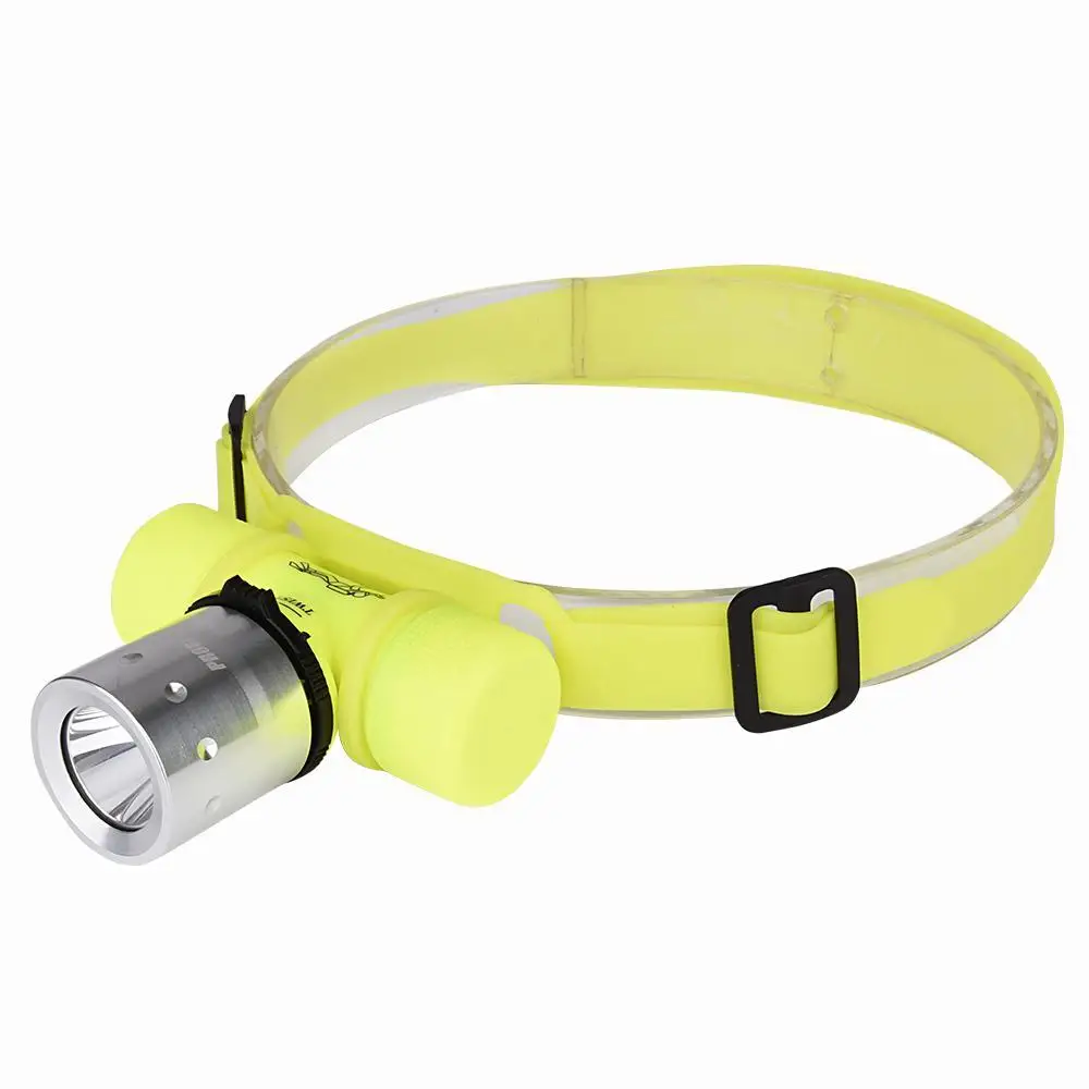 3 Modes Zoomable lamp Waterproof 500Lumen Headlight 500m Swim Diving LED Flashlight Light Use 18650 | Лампы и освещение