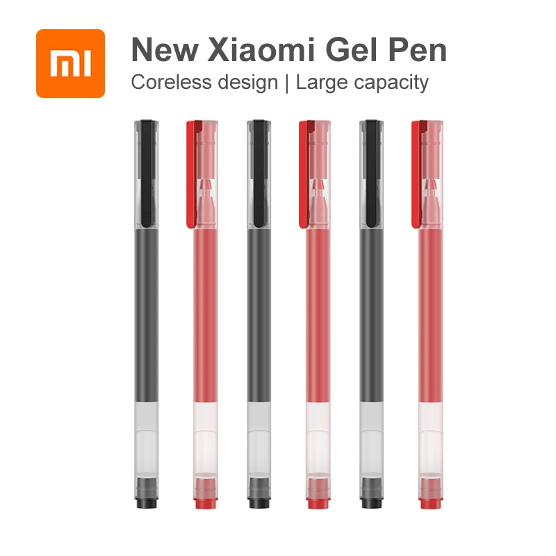 Оригинальная гелевая ручка Xiaomi емкость чернил 4 раза без заправки Весенняя