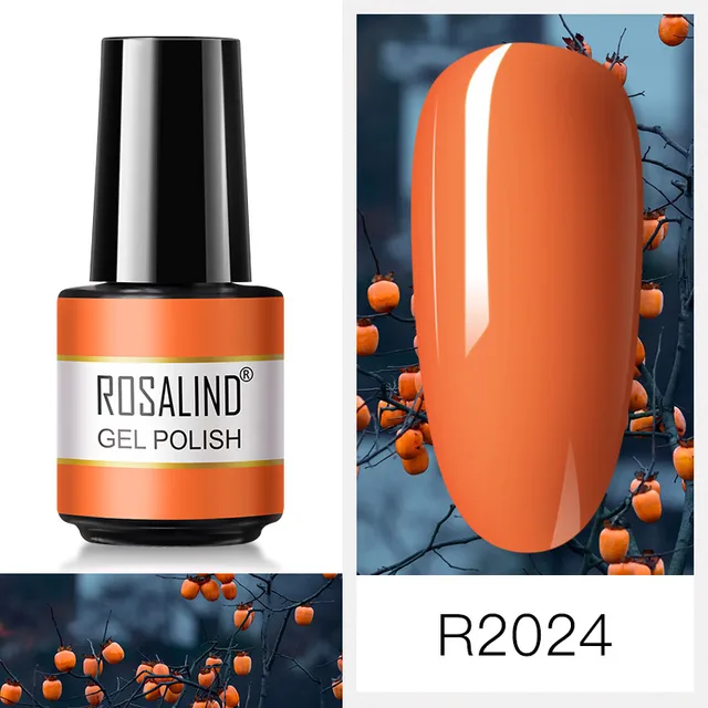 ROSALIND Nail Art 7ML Gel Polish 80 Color For Manicure Design UV Nail Polish Gel Lacquer Soak Off Semi Permanent Gel Nail Polish RAR2024
