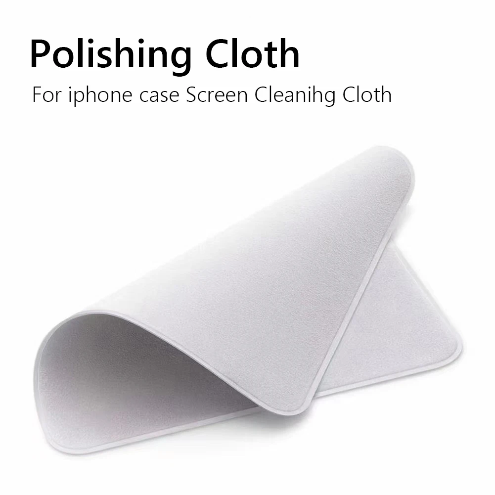 1/3/5pcs Practical Polishing Cloth Pad for Apple/MacBook/iPad/iPhone Portable Screen Cleaning