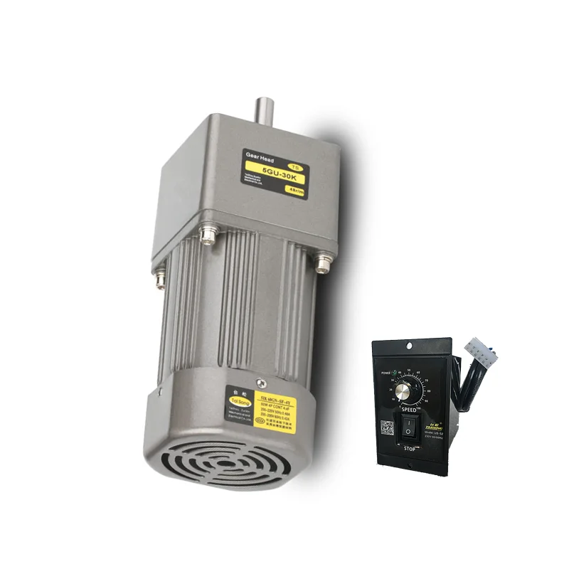 AC220V 50/60HZ 250W AC geared motor high torque reversible speed control + controller | Обустройство дома