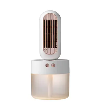 

V8 Usb Powered Portable Convenient Fashion Desktop Air Conditioner Cooler Water Cooling Mini Fan Humidifier