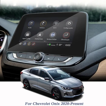 

For Chevrolet Onix 2020-Present GPS Navigation Screen Glass Protective Film GPS Screen Protective Film Internal Accessories