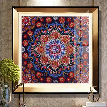 

Diamond flower flower stitch cross stitch diamond mosaic home decoration diamond embroidery flower shaped rhinestone A2