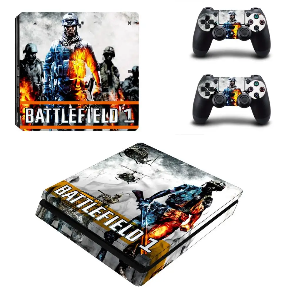 Тонкая наклейка для игровой приставки PS4 с игровым боем PlayStation 4 тонкая консоли и