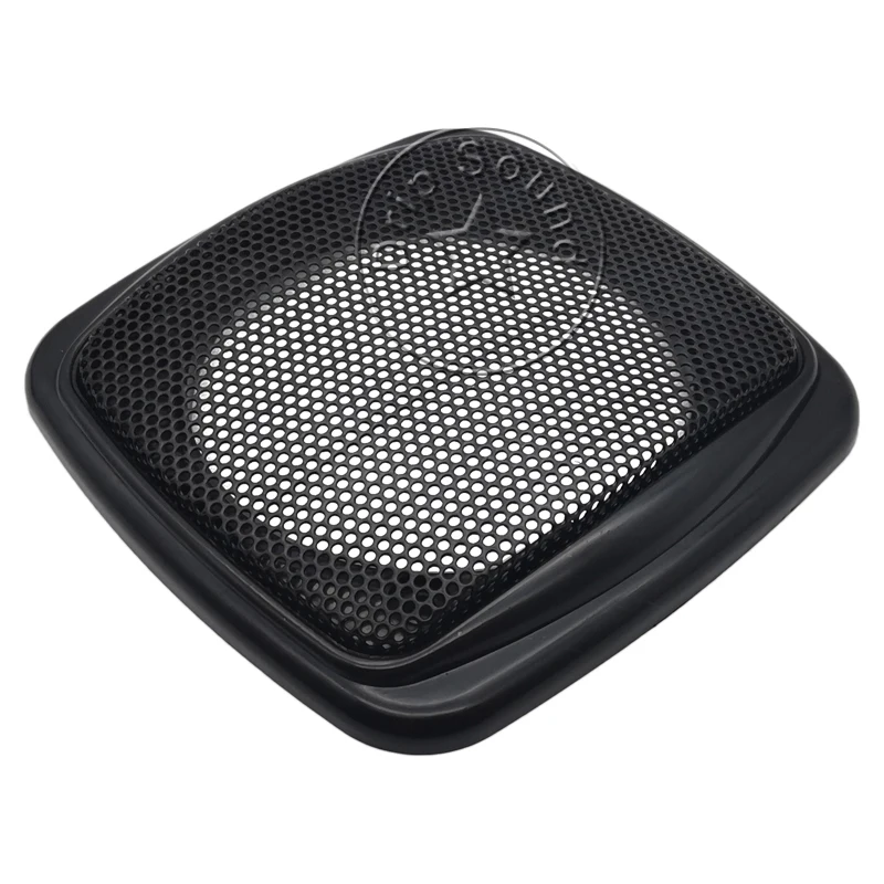 para Polegada Grade de Alto-falante Quadrado Capa Hige-grade Áudio do Carro Decorativo Círculo Metal Malha Proteção Conversão Net 99x99 mm - Image 6