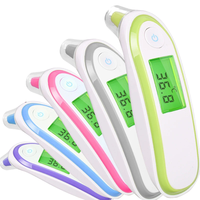 Multi-purpose digital infrared thermometer for newborn adult infants/medical non-contact pistol ear thermometer for infants nurs