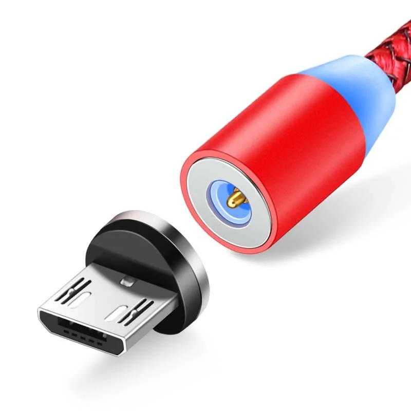 Магнитный кабель Micro USB Type C зарядный для xiaomi redmi note 7 Android Umidigi F2 быстрой