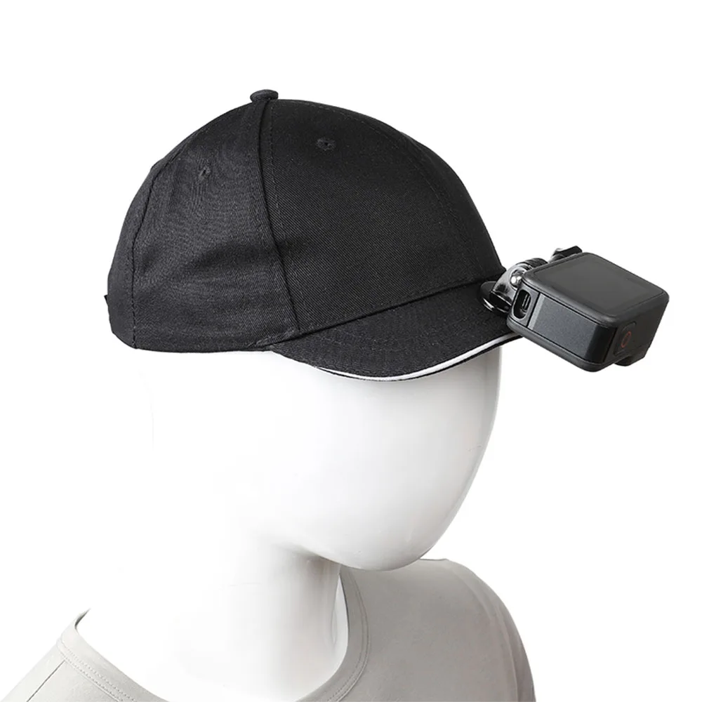 New Phone Head Mount Strap Hat Cap Holder for Iphone Samsung Huawei Xiaomi Smartphone for GoPro Hero 10 9 8 7 6 5 Sports Camera mobile holder