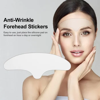 

Silicone Invisible Forehead Pad Anti-Wrinkle Forehead Sticker Patch Forehead Frown Lines Removal Face Repairing Forehead Lifting