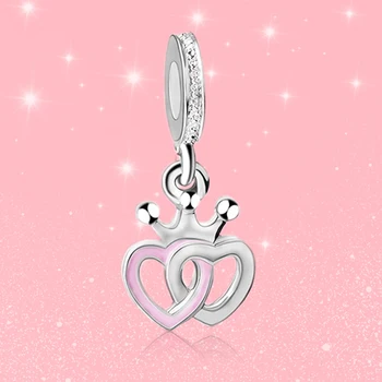 

2Pcs/lot 2020 Silver Color Nationa Theme Beads Brazil Beach Parrot Dangle Charm fit Original Brand Bracelet Women Jewelry Making