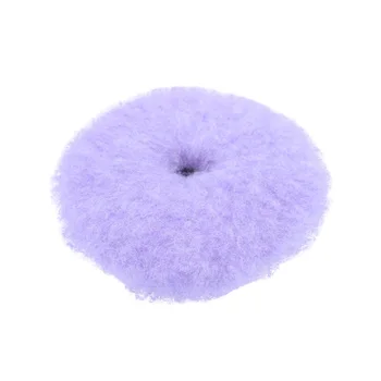 

130mm Polished Wool Pads Waxing Hardened Wheel Glaze Buffer for Car (Purple)
