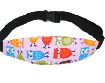 New Child Car Safety Seat Head Fixing Auxiliary Cotton Belt Pram Secure Strap Doze Band for Baby Pram Child Safety Seat - Название цвета: 7