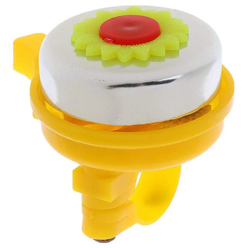 Детский велосипед в форме подсолнуха велосипедный колокольчик с роговым кольцом