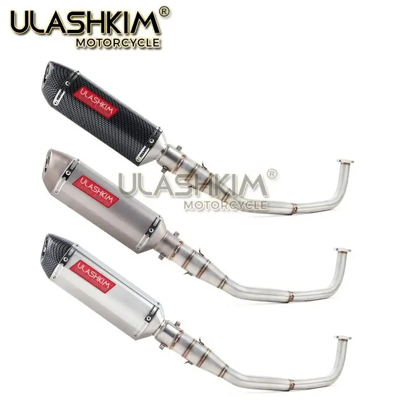 SH150 SH 125 150I мотоцикл выхлопной Mascape полный Системы слипоны средняя Соединительная труба глушитель выхлопных газов для Honda SH125 SH150i SH125i