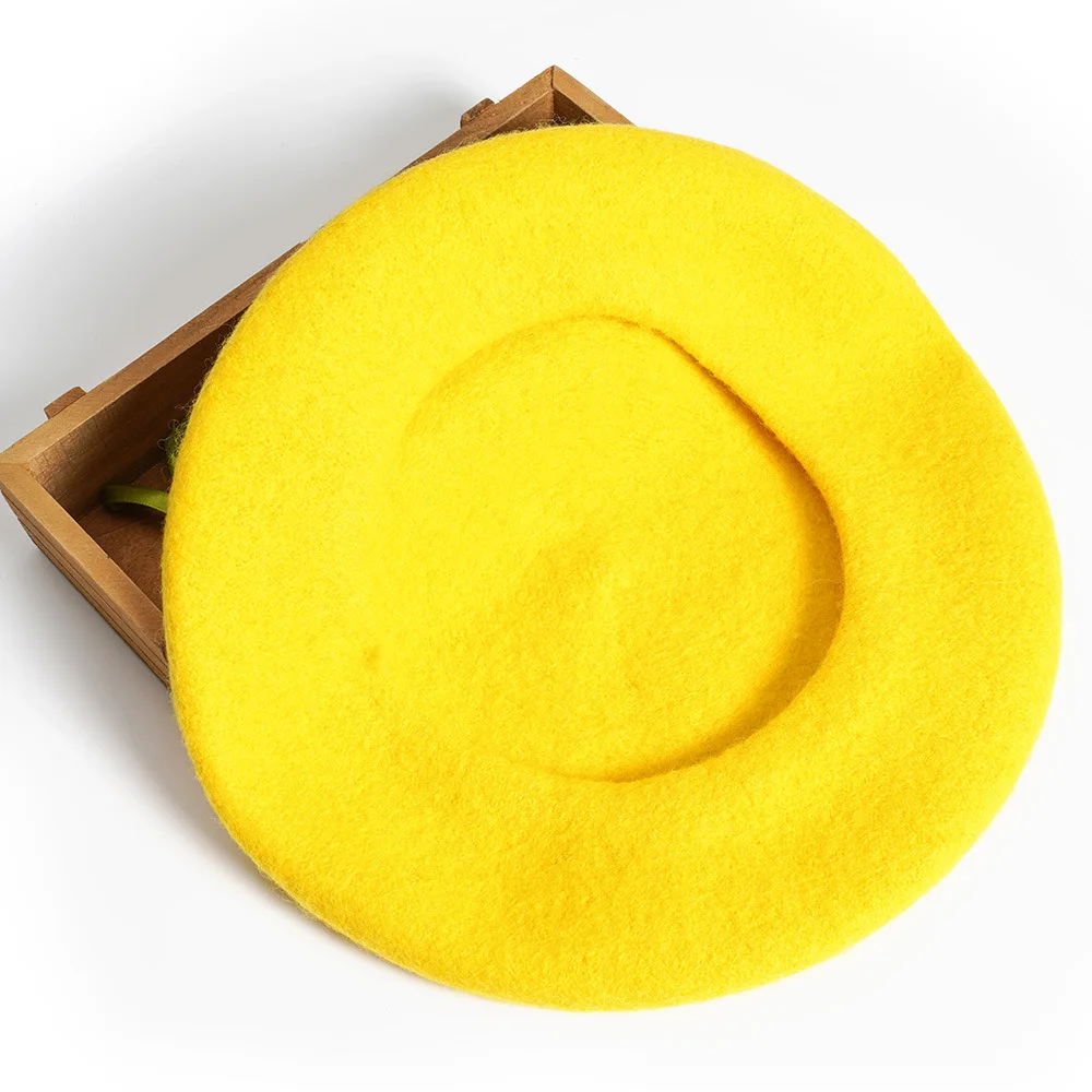 Корейские bangtan желтые мужские и женские осенние зимние береты ...