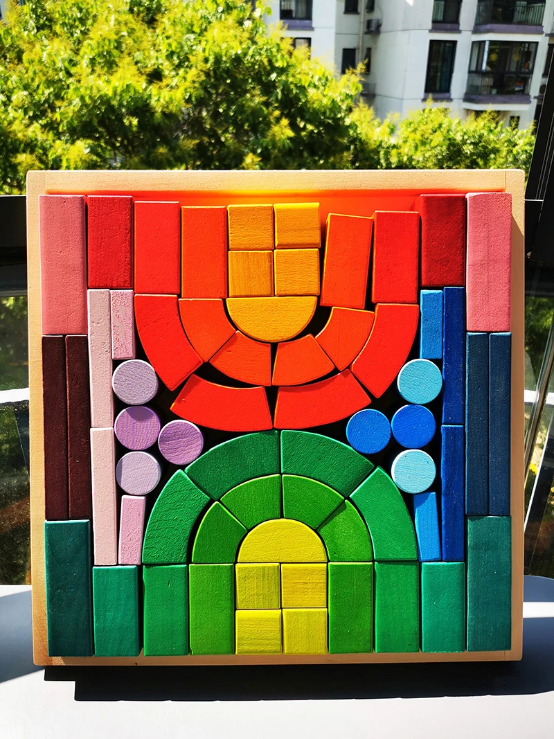 kids large wooden blocks