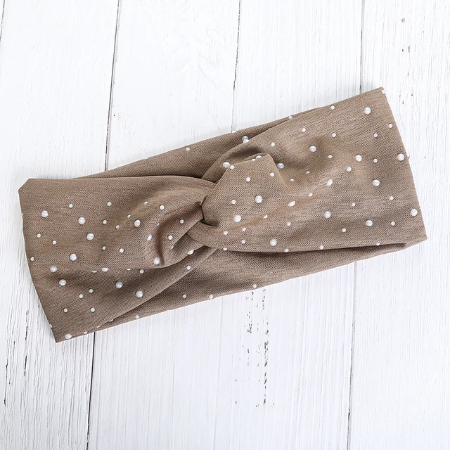 MOLANS Winter Warm Headband  Woolen Knitting Headbands Wool Knitted Elastic Headband Headwear Girls Hair Band Hair Accessories RY0160-C