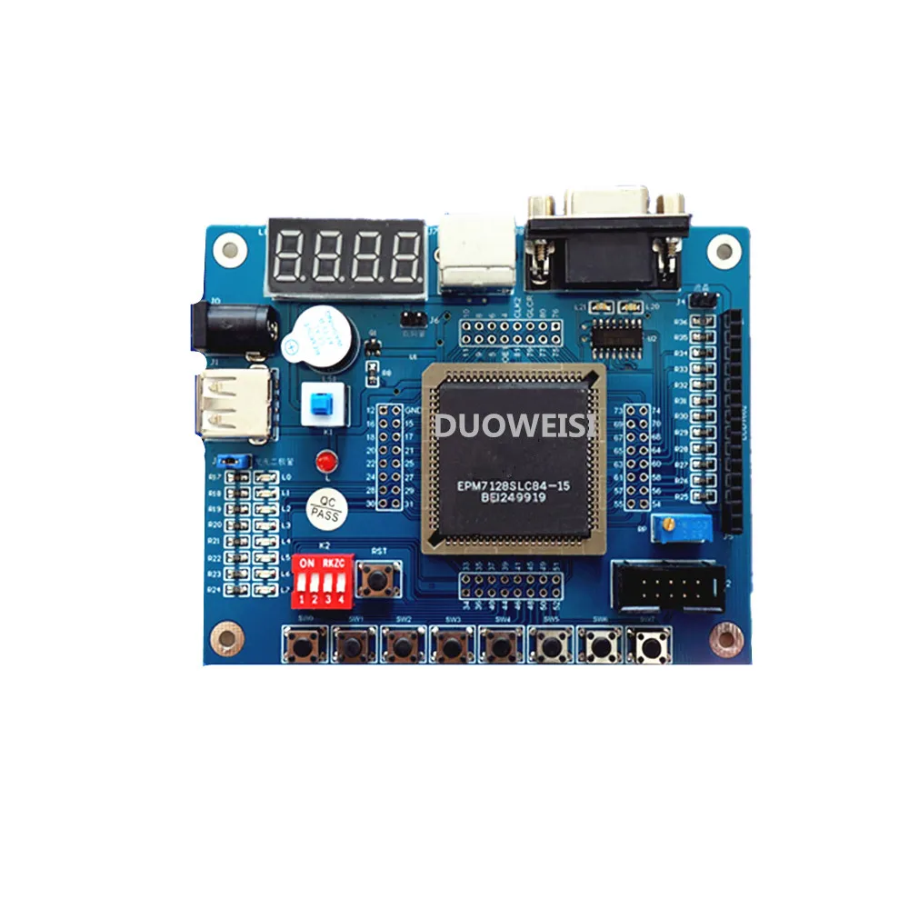 

for CPLD EPM7128SLC84 Development Board USB Downloader 1602 LCD
