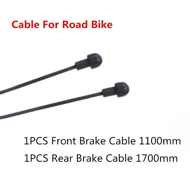 Cable for Road Риск 2 единиц, велосипед с тефлоновым покрытием Переключающийся внутренний кабель тормоза горный MTB для дорожного велосипеда, на переднее заднее сиденье тормозной набор - Цвет: Cable for Road