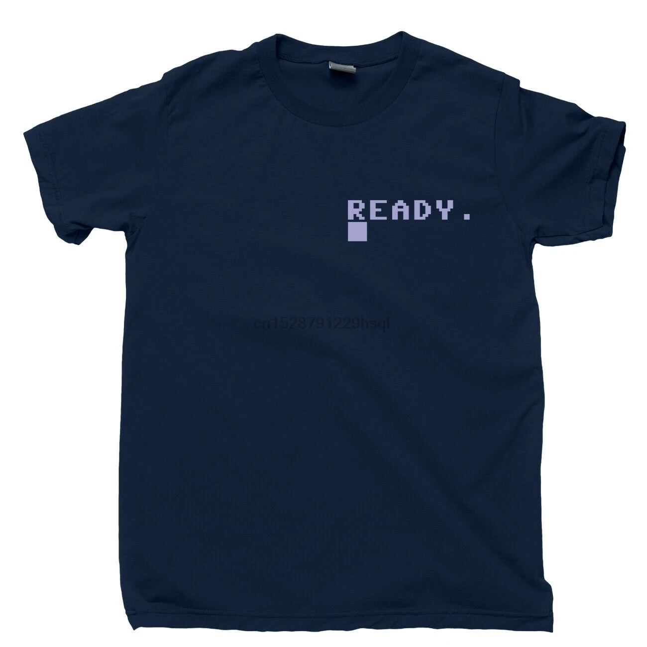 Commodore 64 T Shirt Console Keyboard Ready Computer Programmer Pocket Print Tee |