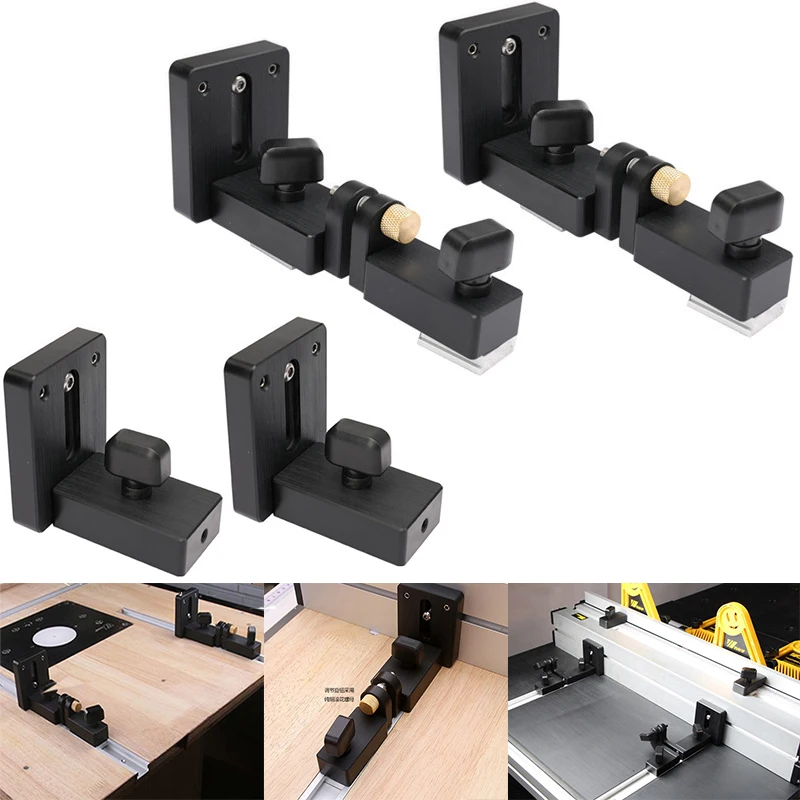 Woodworking Miter Track Backing Connector Aluminium Profile Fence