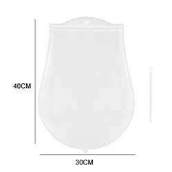 Silicone Kneading Dough Bag: Versatile Mixer for Bread, Pastry, and Pizza Baking (L)
