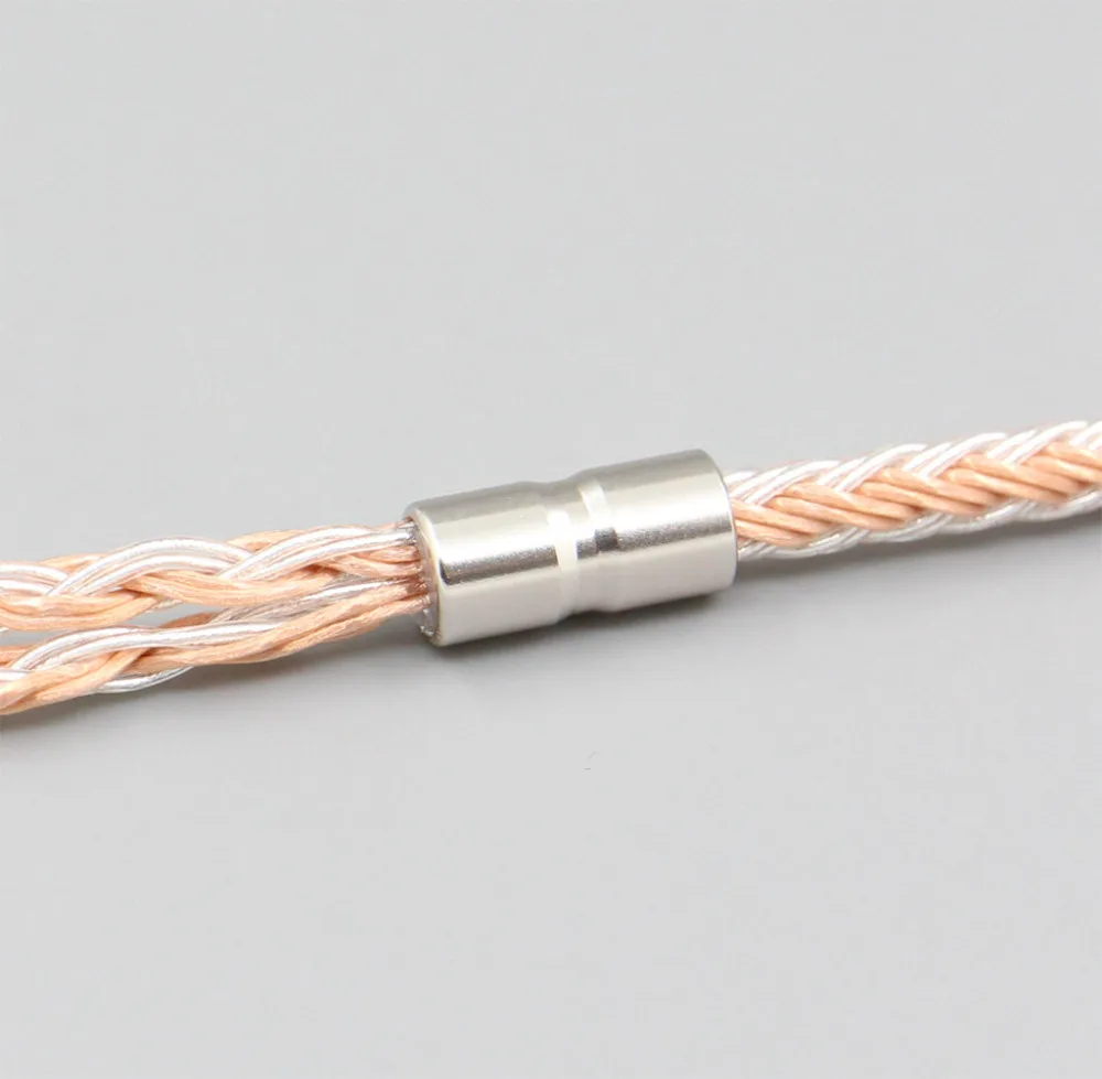 2,5 мм 3,5 мм XLR сбалансированный 16 ядерный OCC Серебряный смешанный кабель для наушников для фокусных Utopia Fidelity Circumaural LN006442