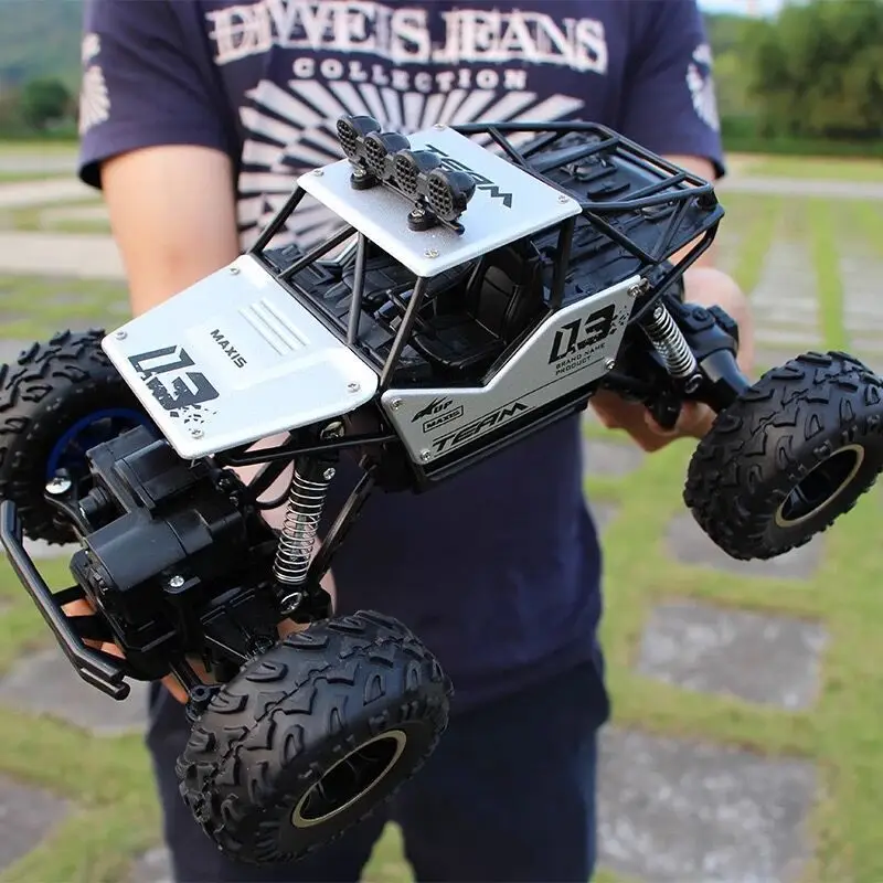 1/16 1/12 RC Car 4WD Climbing 4x4 Double Motors Drive Bigfoot Remote Control Model Off-Road Vehicle Dirt Cars Boys Kids | Игрушки и