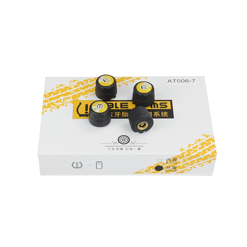 TPMS Bluetooth 4.0 universal external tyre pressure sensor V11B support IOS Android phone tire pressure sensor