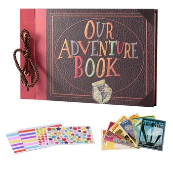 

Our Adventure Book Scrapbook Photo Album Commemorative Gift To Friends creatively Photo Album