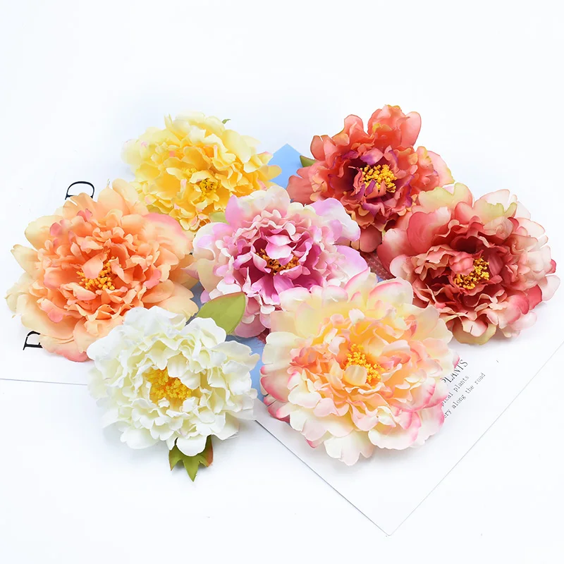 5 шт. большой пион свадебные декоративные цветы стенки голова невесты цветочный