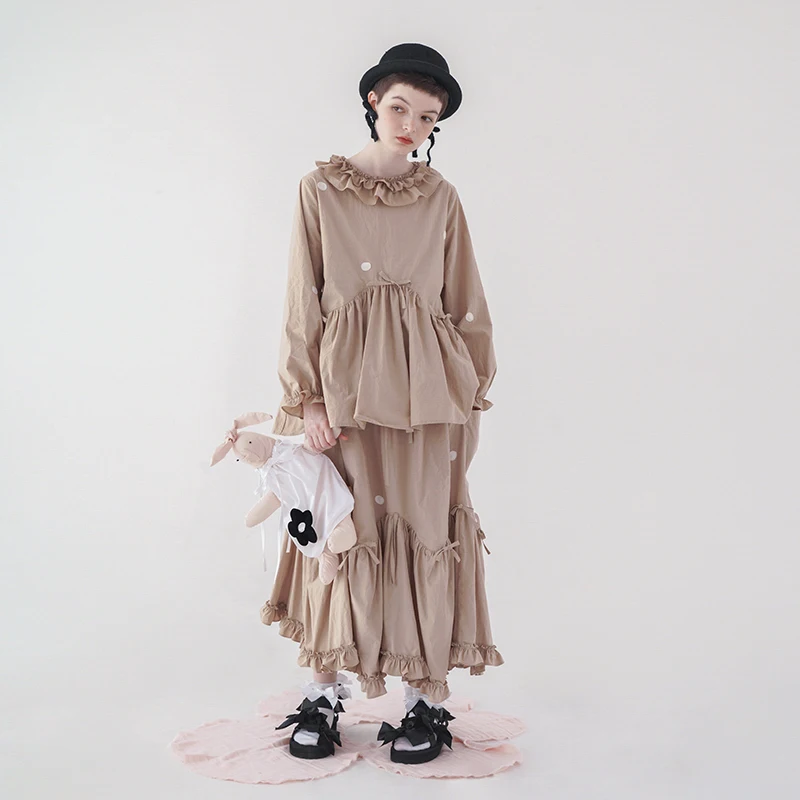 imakokoni wave hem shirt original design simple