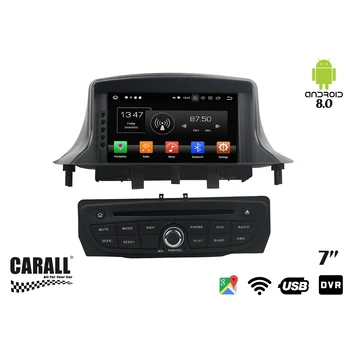 

CARALL KD7237 Autoradio Android 8,0 Renault Megane 3 III GPS DVD USB SD WI-FI Bluetooth Navigator