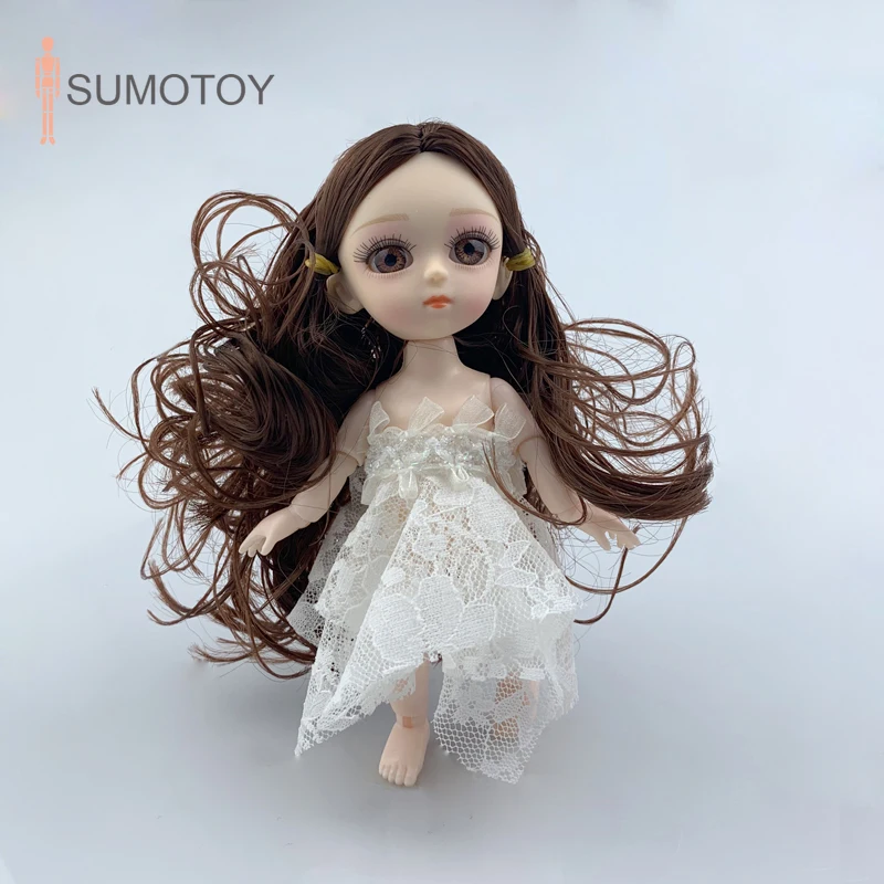 Кукла ручной работы Bjd, одежда 1/12, оригинальная игрушка для девочек, куклы принцессы, 14 шарниров, прекрасный детский Рождественский подарок, детские игрушки для девочек