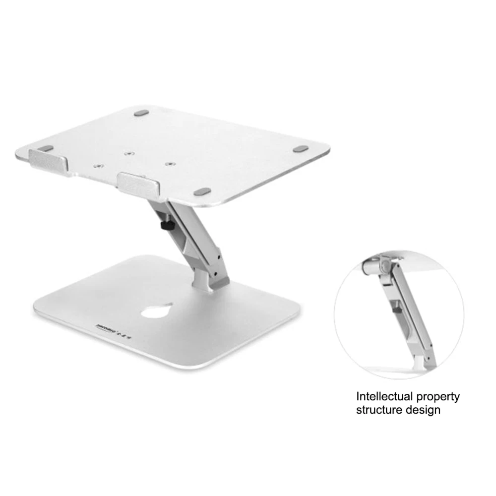 Adjustable Laptop Cooling Holder Portable Aluminum Laptop Stand Desktop Ergonomics Heighten for MacBook Air Pro Accessory