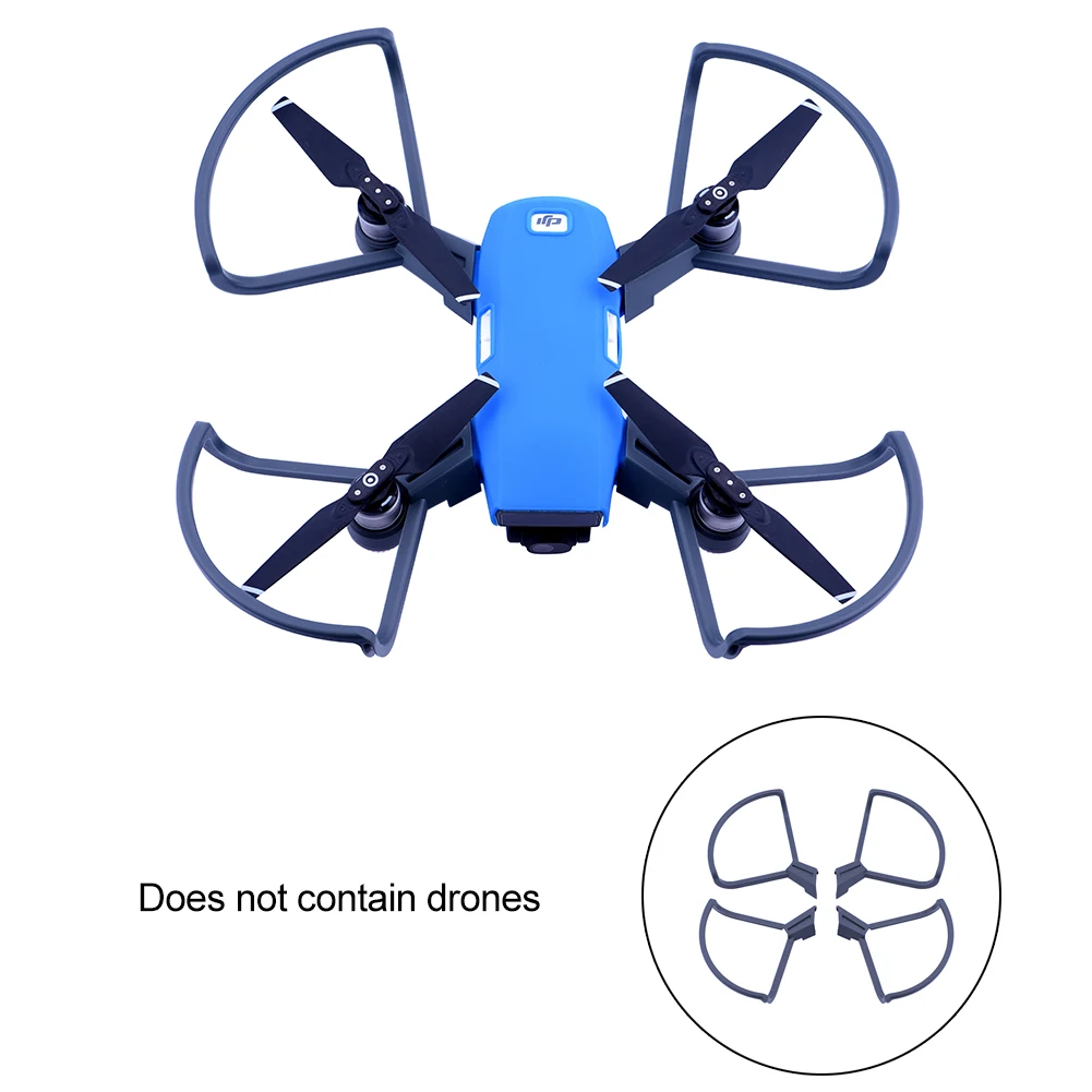 Черный быстросъемный интегрированный штатив бампер для DJI SPARK Drone складной пропеллер Защитная крышка аксессуары