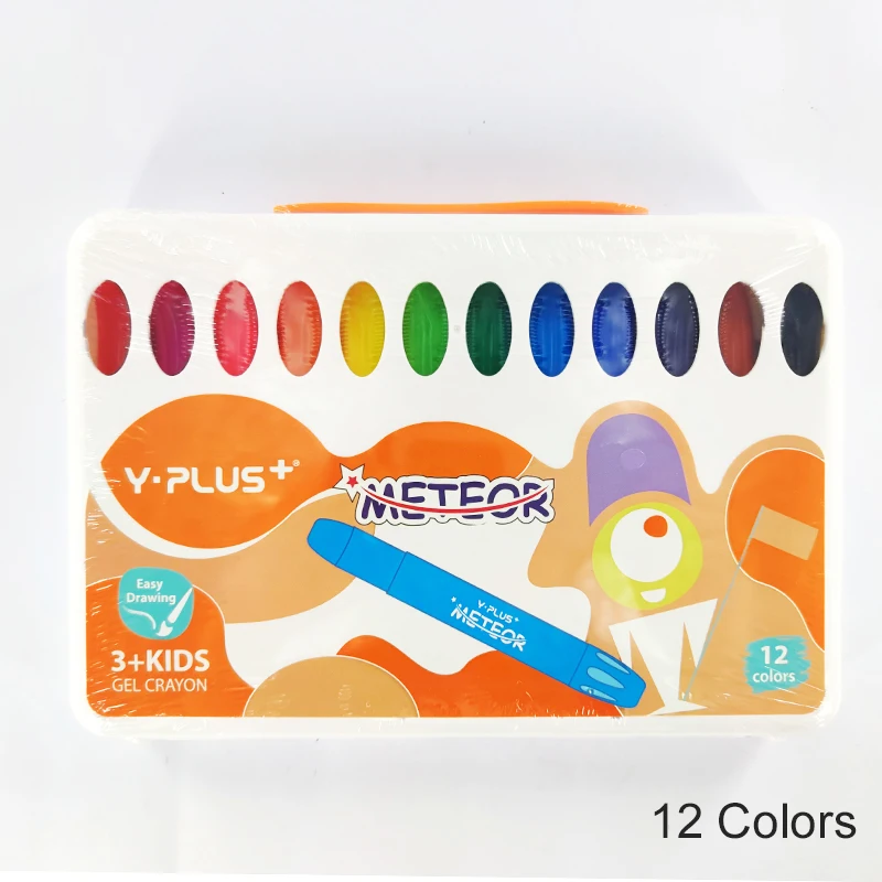 6/12/24 Couleur Enfant Rotatif Lavable Dessin Crayon Ensemble Bébé