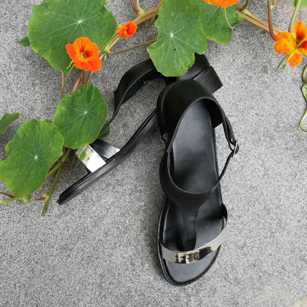 SAGACE/женская модная обувь на плоской подошве; сандалии в римском стиле с открытым носком на щиколотке; Летняя обувь с круглым носком; повседневная обувь с закрытым носком; Лидер продаж; 21 мая